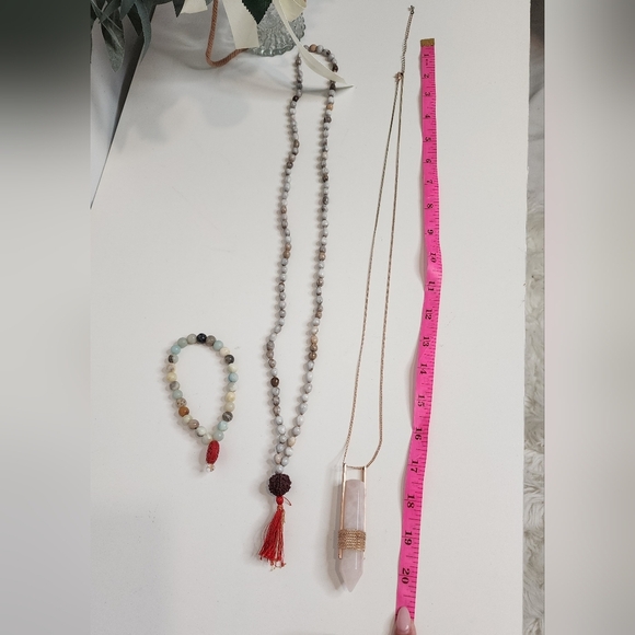 🔥3 Piece Set (2 Necklaces + Bracelet) - Picture 4 of 6